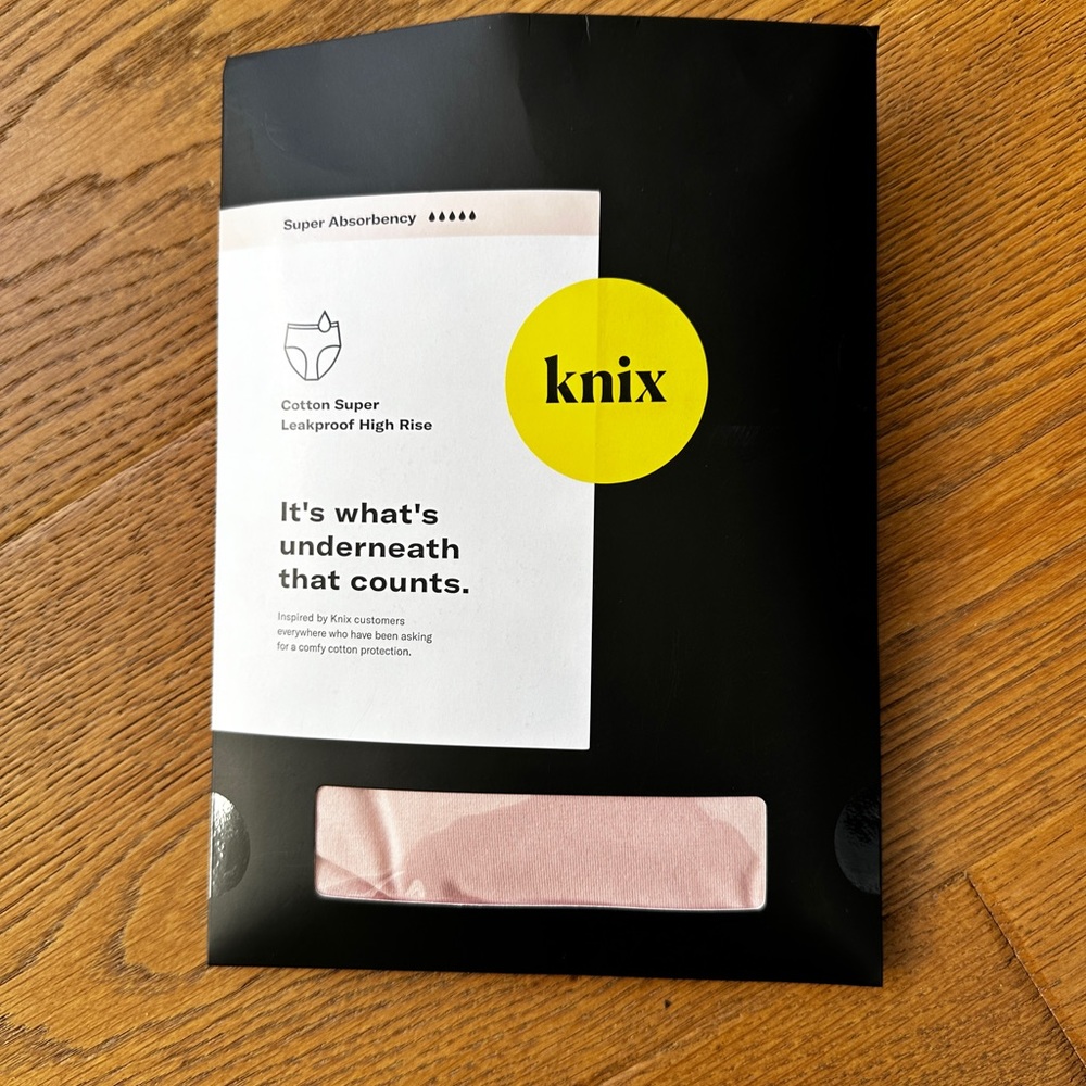 Knix underwear brand new in package